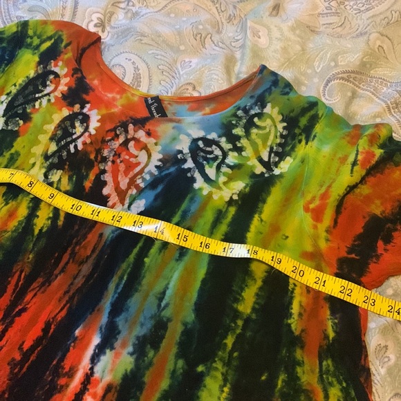 Colorful Gauze Dress - Picture 7 of 9